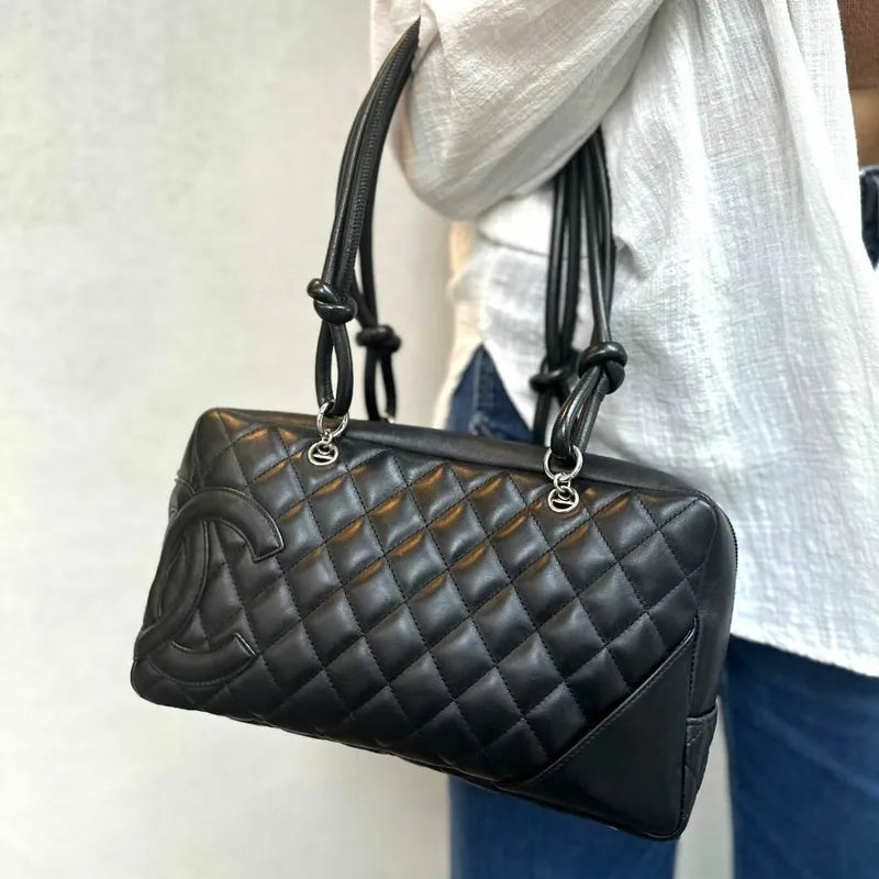 jr676-chanel-vintage-black-calfskin-cambon-bowler-bag