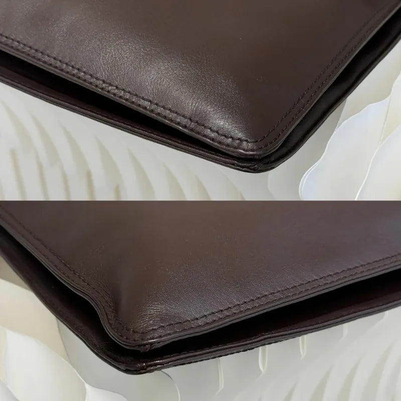 ra685-chaenl-vintage-brown-lambskin-shoulder-bag