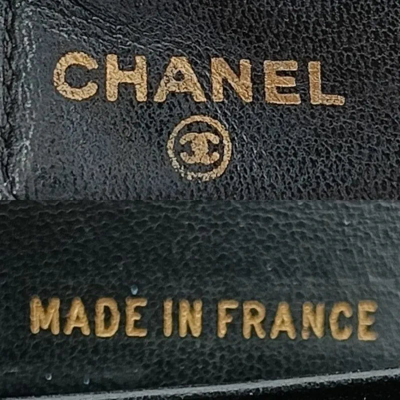 jr594-chanel-vintage-black-caviar-leather-long-wallet