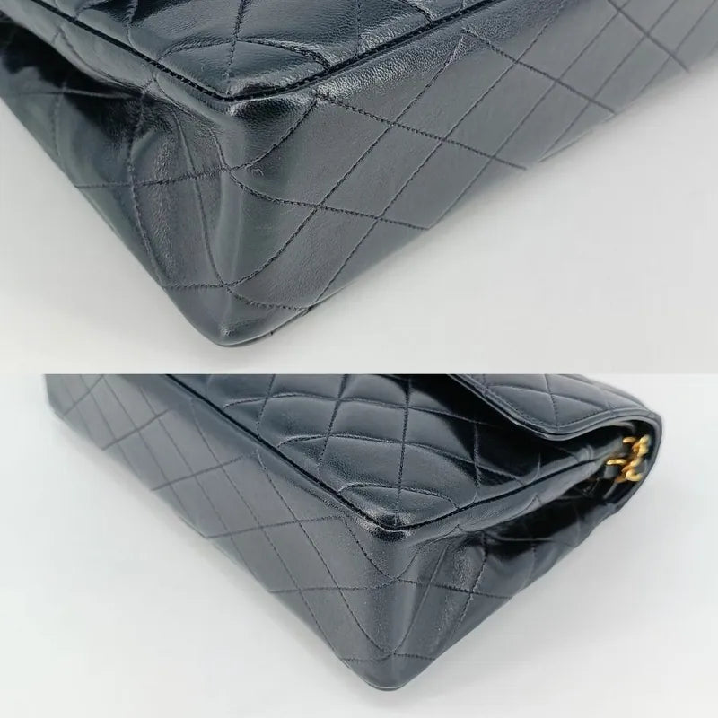 jt445-chanel-vintage-navy-lambskin-quilted-flap-bag