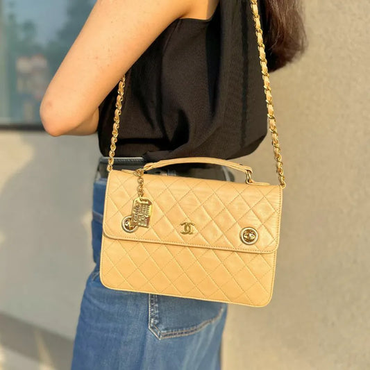 jt968-chanel-vintage-beige-lambskin-double-lock-flap-bag