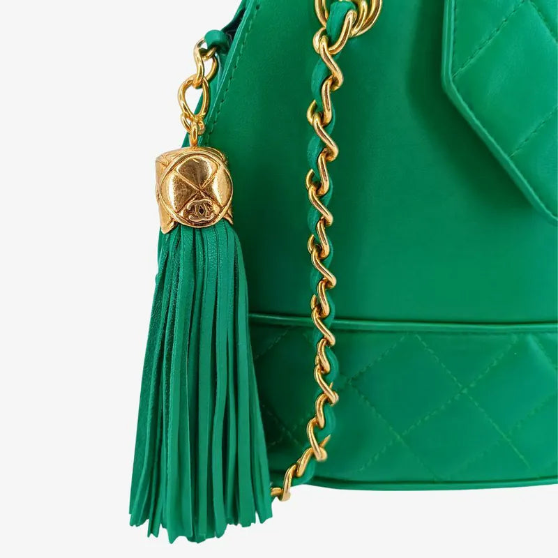 ra089-chanel-vintage-green-lambskin-quilted-flap-bag