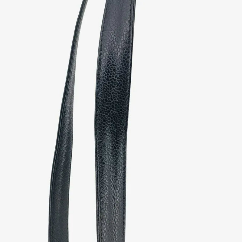 rb615-chanel-vintage-black-caviar-leather-shoulder-bag