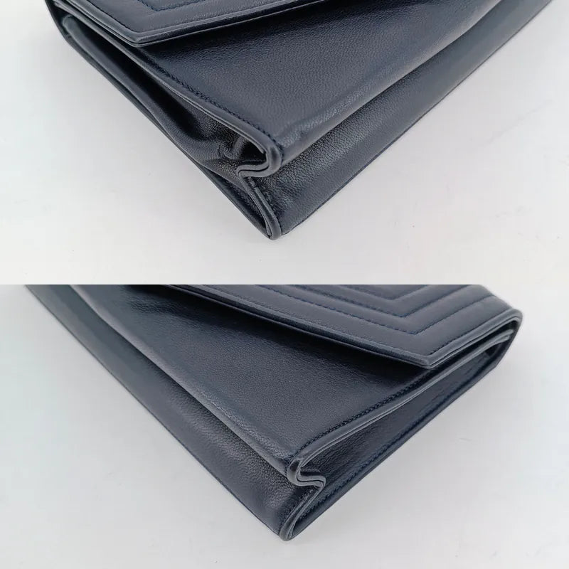 rb927-chanel-vintage-navy-lambskin-pointed-flap-bag