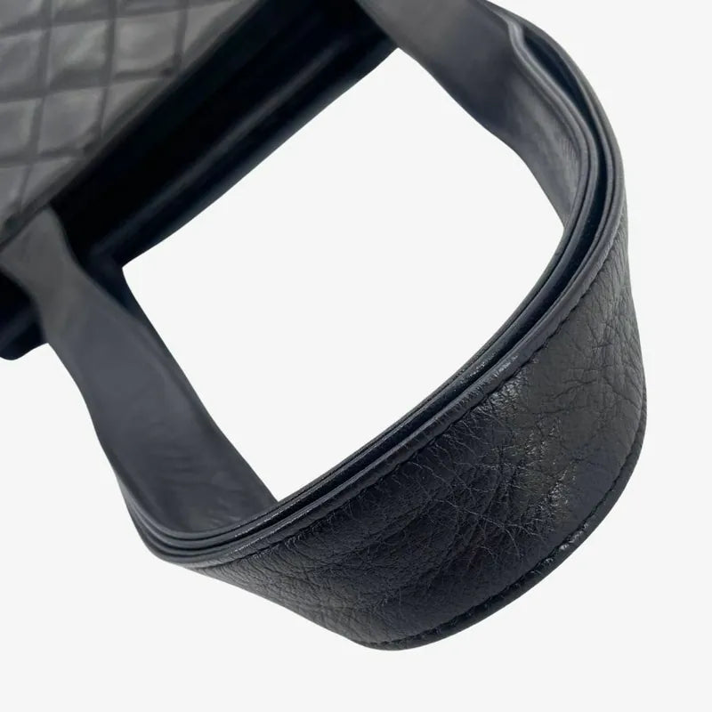 jw874-chanel-vintage-black-lambskin-quilted-tote-bag