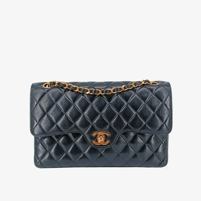 jt445-chanel-vintage-navy-lambskin-quilted-flap-bag