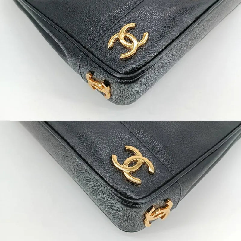 jt691-chanel-vintage-black-caviar-leather-triple-cc-tote-bag