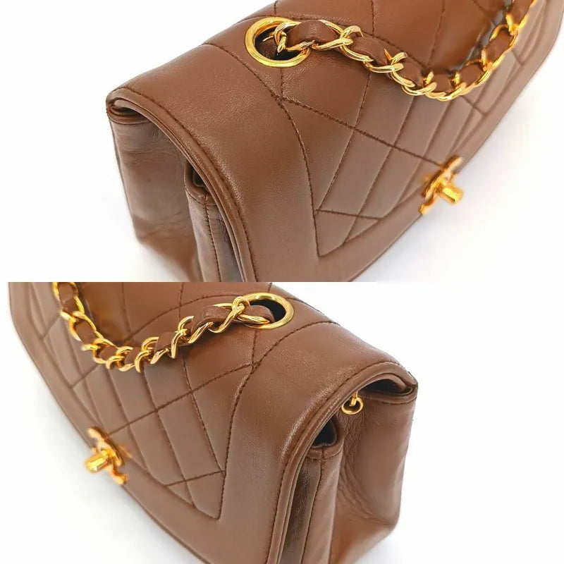 jt156-chanel-vintage-brown-lambskin-22cm-diana-flap-bag