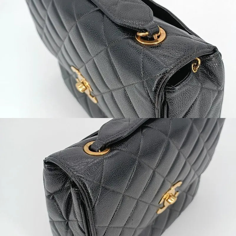c319-chanel-vintage-black-caviar-leather-qulited-jumbo-flap-bag