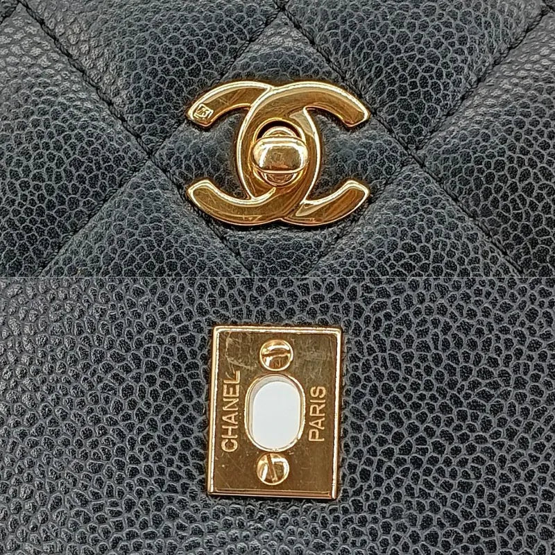 c412-chanel-vintage-black-caviar-leather-kelly-handbag