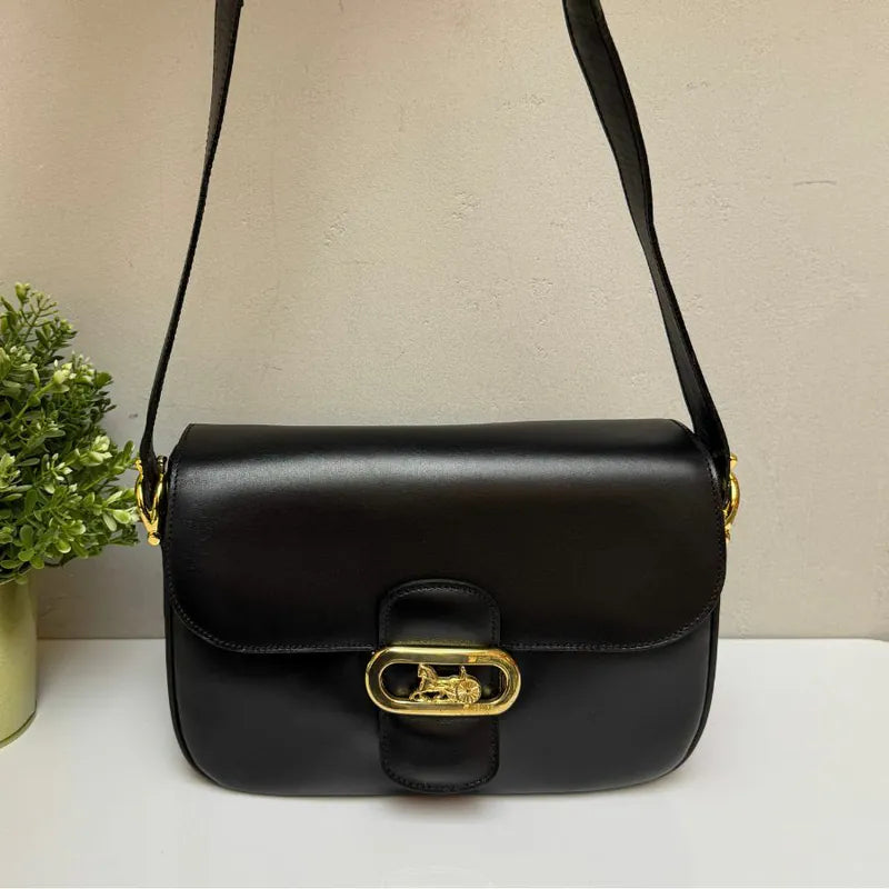 jw311-celine-vintage-black-calfskin-shoulder-bag