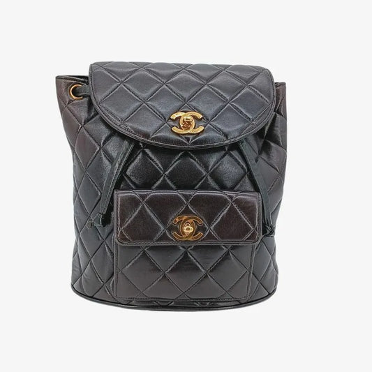 c340-chanel-vintage-black-lambskin-duma-backpack