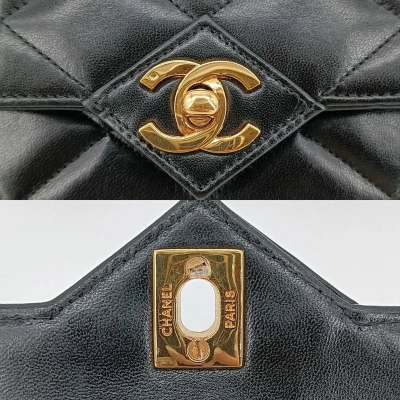 jt190-chanel-vintage-black-lambskin-pointed-flap-bag