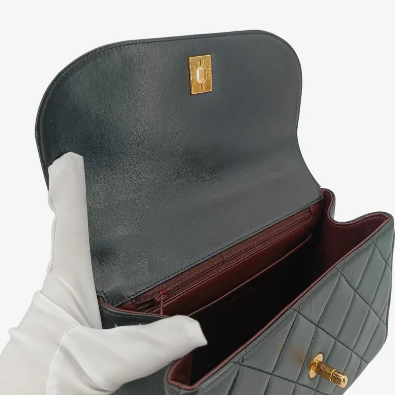 rb597-chanel-vintage-black-lambskin-quilted-flap-handbag