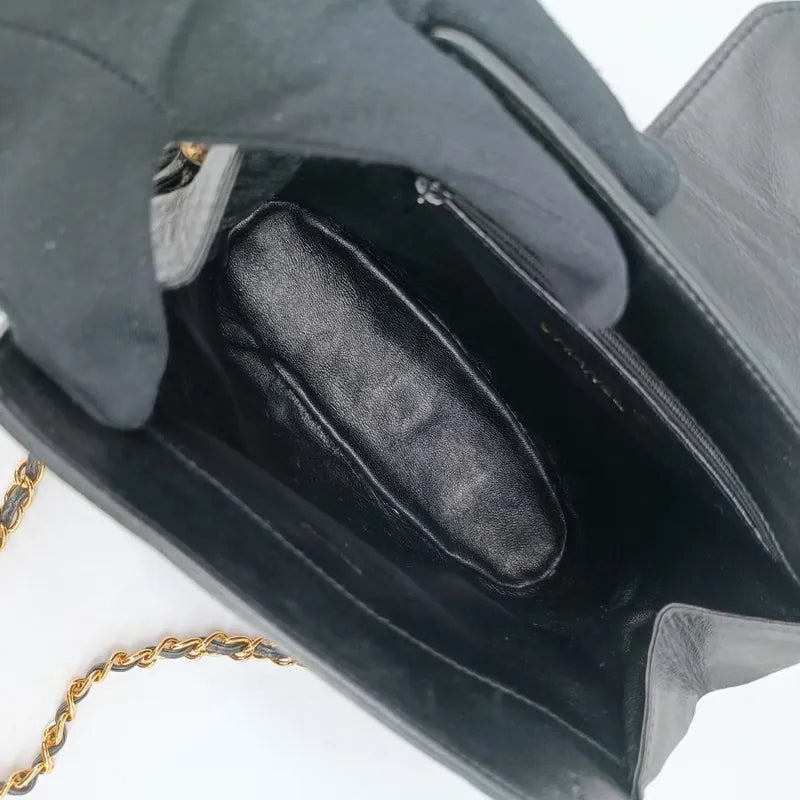 jt272-chanel-vintage-black-lambskin-quilted-flap-bag