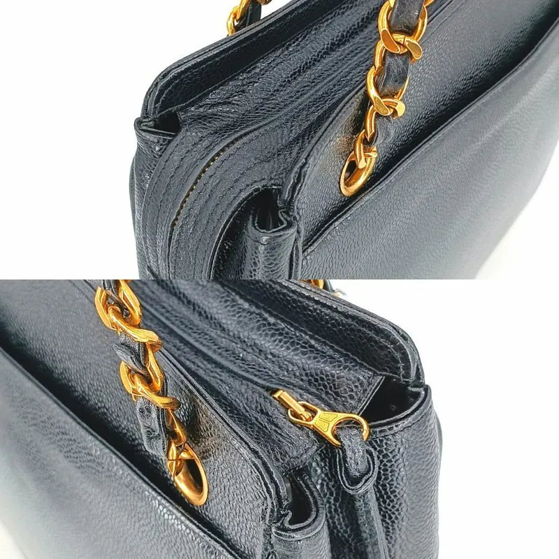 ra174-chanel-vintage-black-caviar-leather-triple-cc-tote-bag