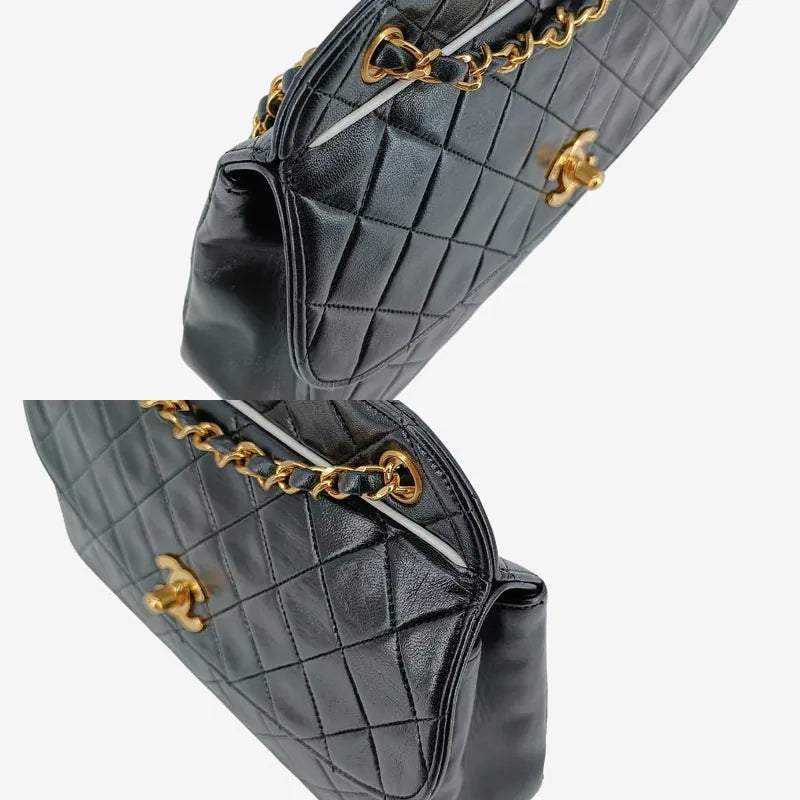 jt887-chanel-vintage-black-lambskin-flap-bag