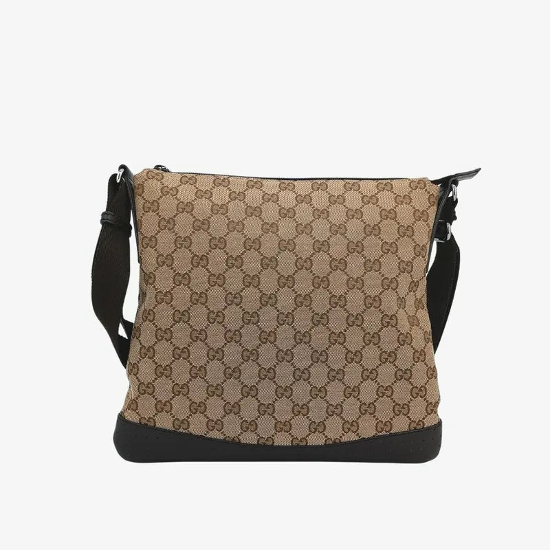 js894-gucci-brown-canvas-bag