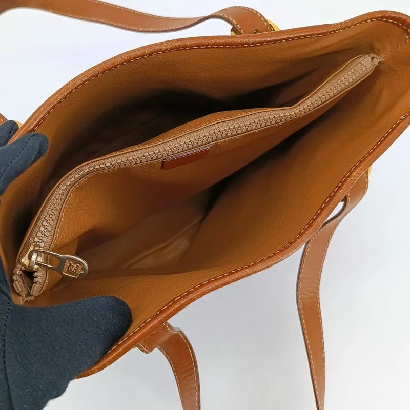 jt333-celine-brown-canvas-macadam-tote-bag