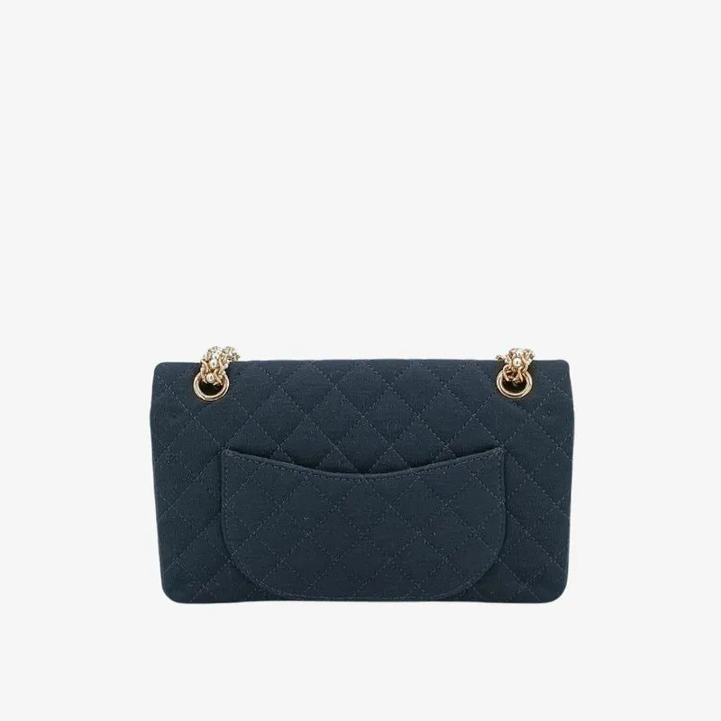 c385-chanel-vintage-black-cotton-255-rhinestone-flap-bag