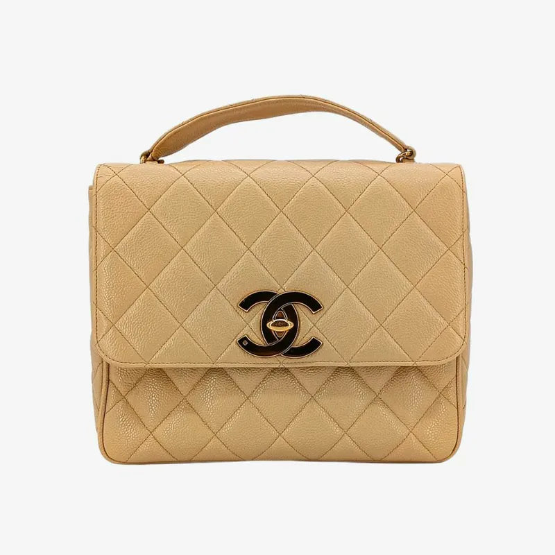 c468-chanel-vintage-beige-caviar-leather-big-cc-flap-bag