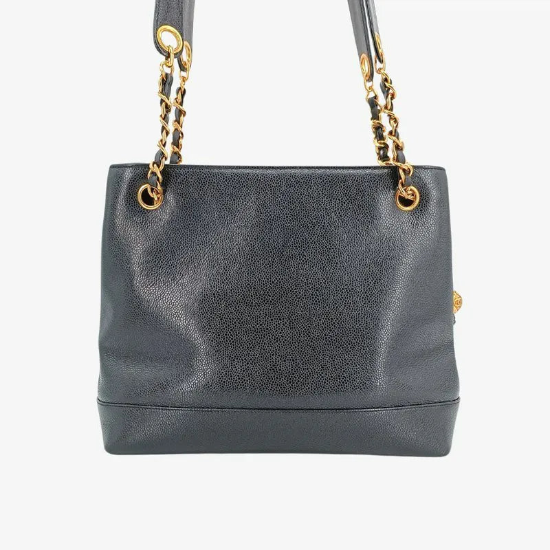 ra092-chanel-vintage-black-caviar-leather-embossed-logo-tote-bag