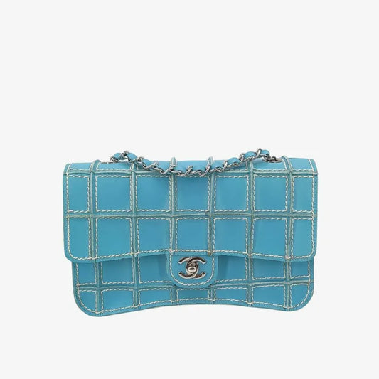jt434-chanel-vintage-blue-calfskin-wild-stitch-chocolate-bar-flap-bag