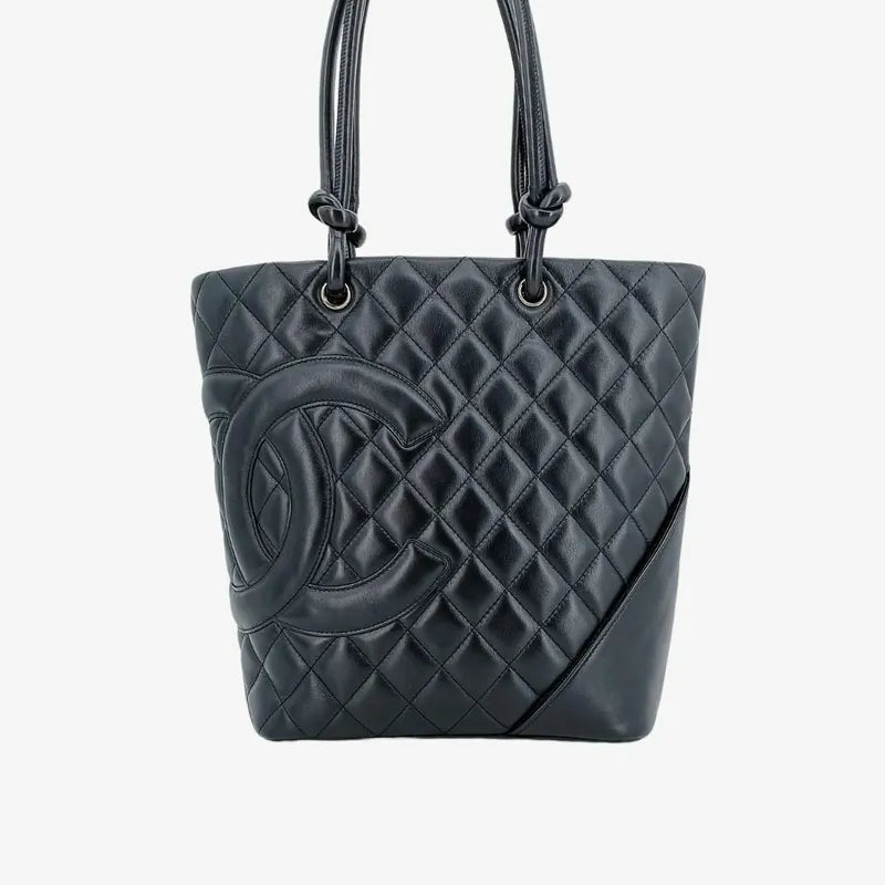 ra687-chanel-vintage-black-calfskin-cambon-tote-bag