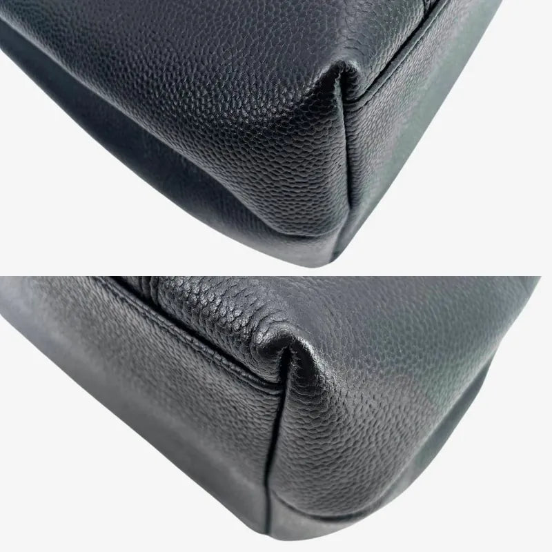 rc245-chanel-vintage-black-caviar-leather-embroidered-logo-tote-bag