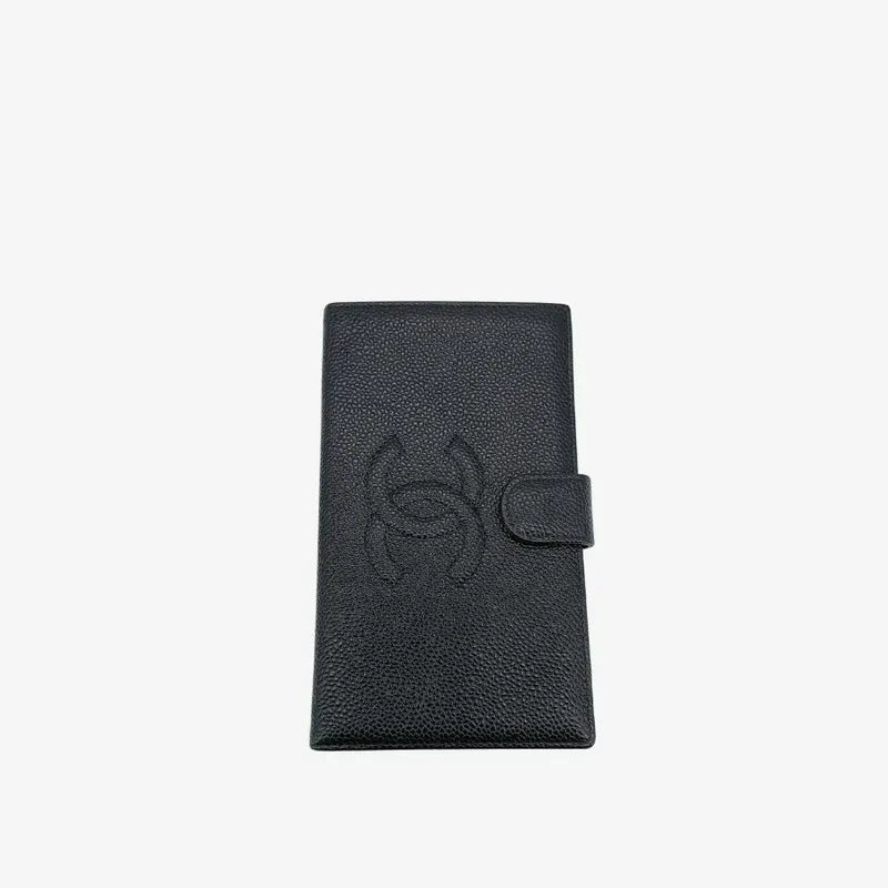 jr553-chanel-vintage-black-caviar-leather-wallet