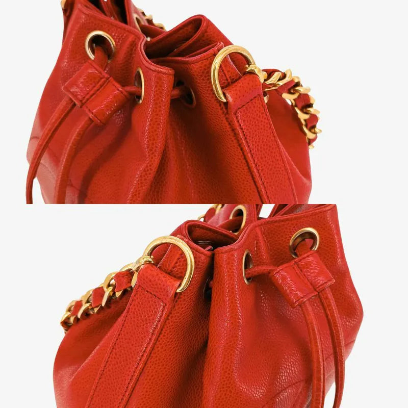 c464-chanel-vintage-red-caviar-leather-bucket-bag