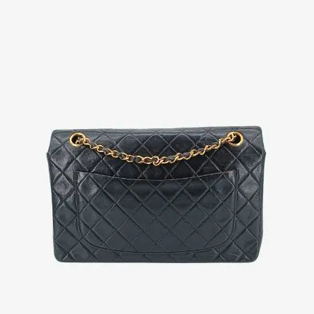jt006-chanel-vintage-black-lambskin-27cm-classic-flap-bag