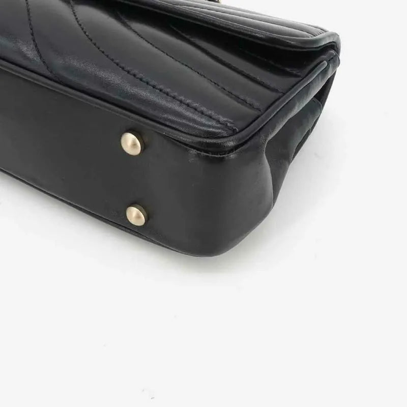 jr464-chanel-black-lambskin-wave-pattern-flap-bag