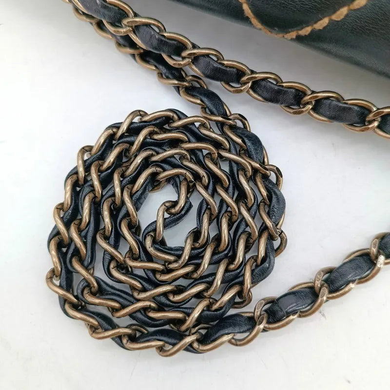 c485-chanel-vintage-black-calfskin-wild-stitch-flap-bag