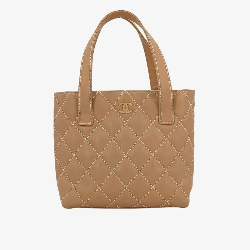 ra322-chanel-vintage-beige-calfskin-wild-stitch-tote-bag