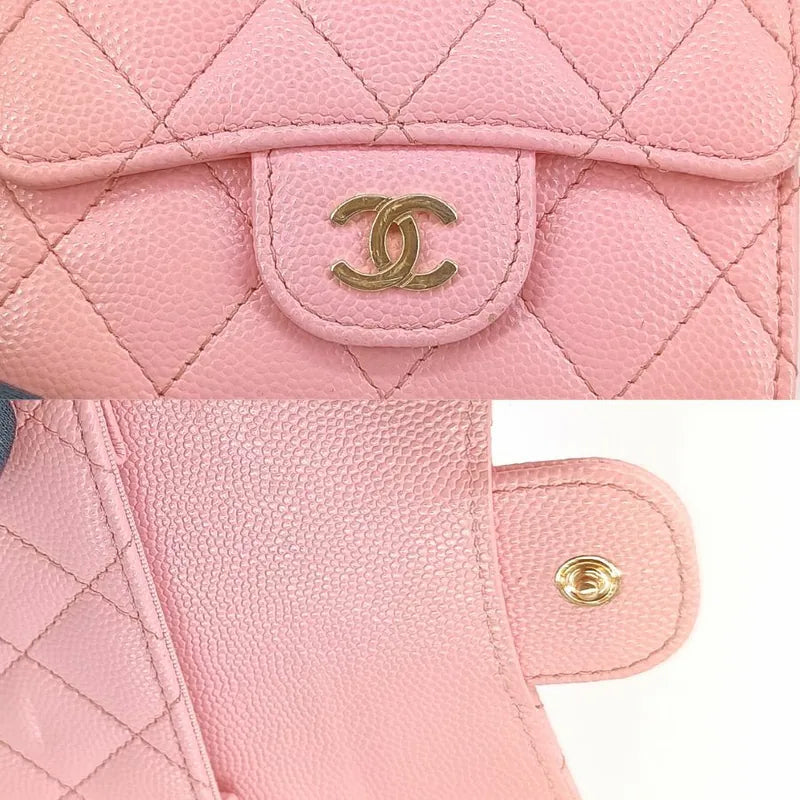 jt401-chanel-light-pink-caviar-leather-classic-small-flap-wallet