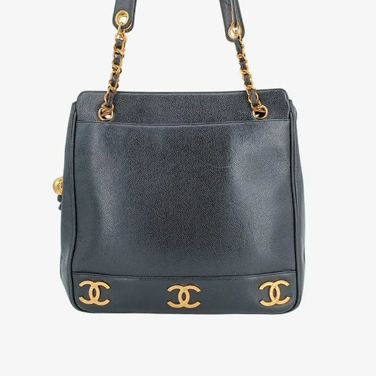 ra220-chanel-vintage-black-caviar-leather-triple-cc-tote-bag