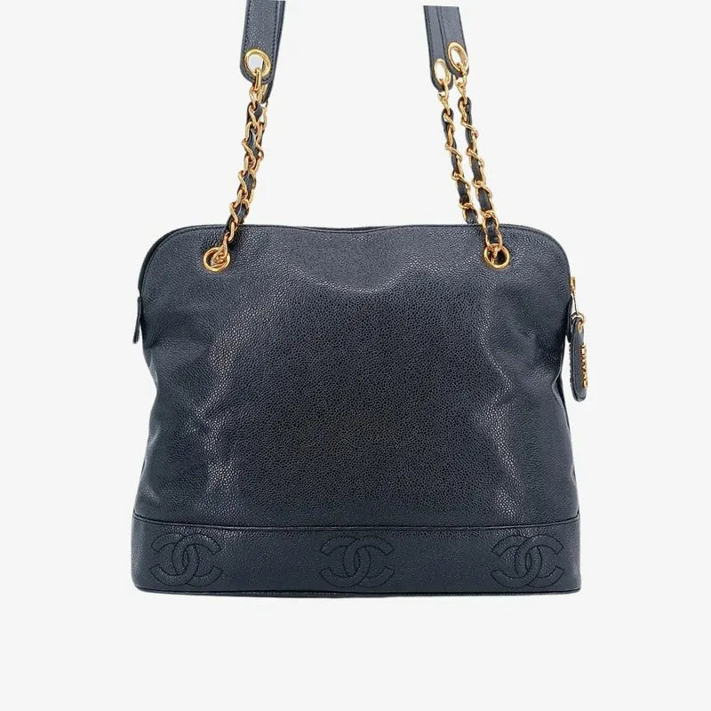 ra139-chanel-vintage-black-caviar-leather-6cc-embossed-logo-tote-bag