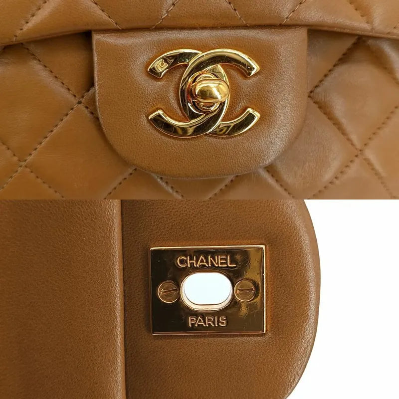 jt021-chanel-vintage-beige-lambskin-23cm-classic-flap-bag