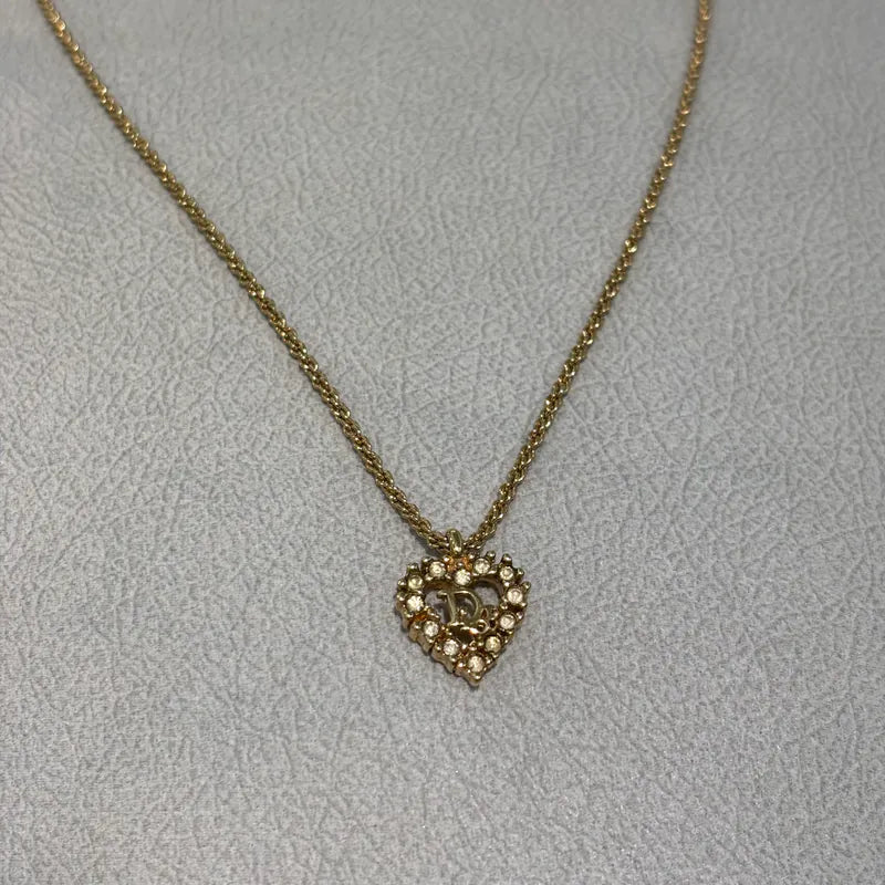 ju406-christian-dior-gold-crystal-heart-necklace