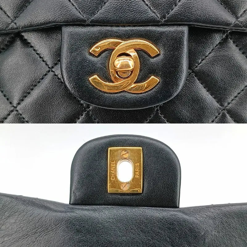 ra707-chanel-vintage-black-lambskin-23cm-classic-flap-bag