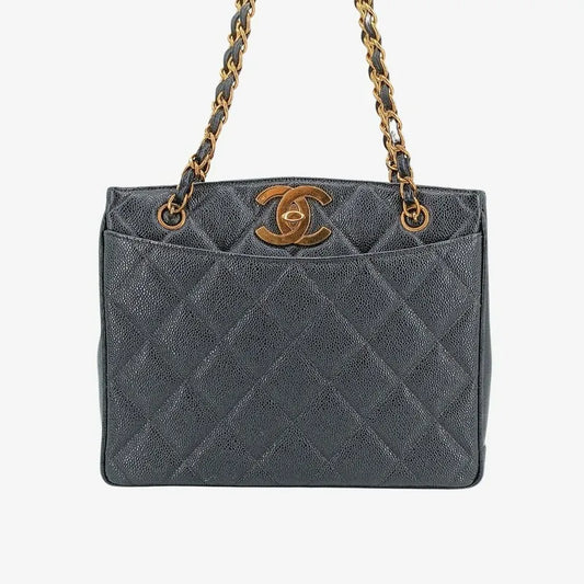 c393-chanel-vintage-black-caviar-leather-big-cc-tote-bag