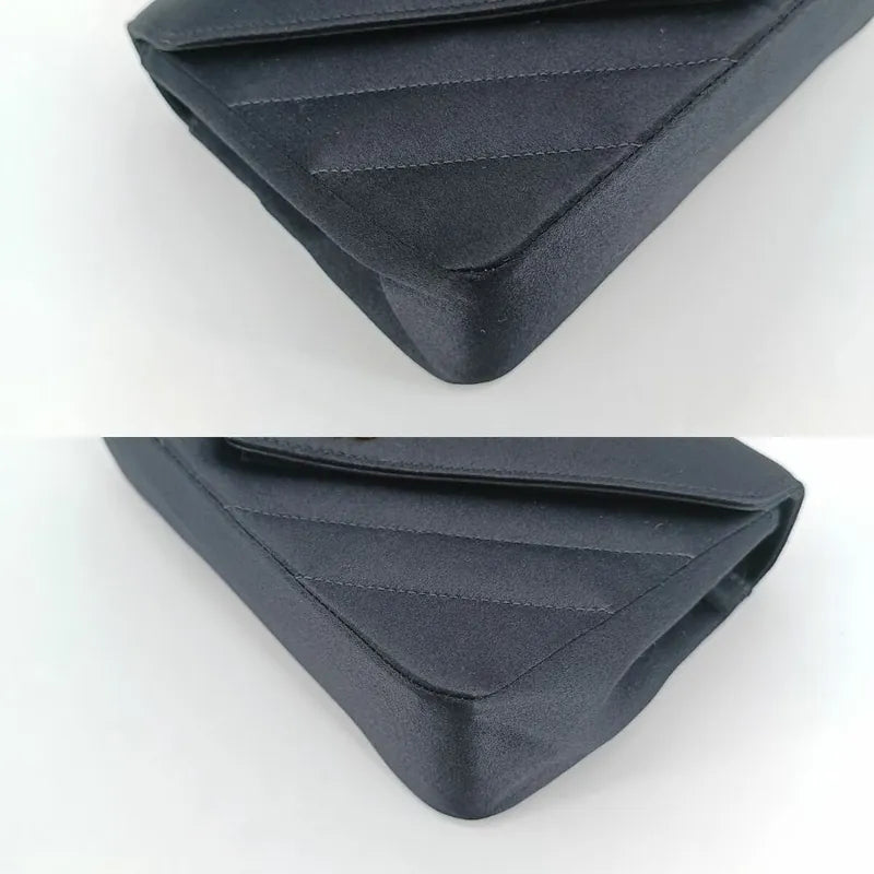 jt719-chanel-vintage-black-satin-chevron-gold-chain-flap-bag