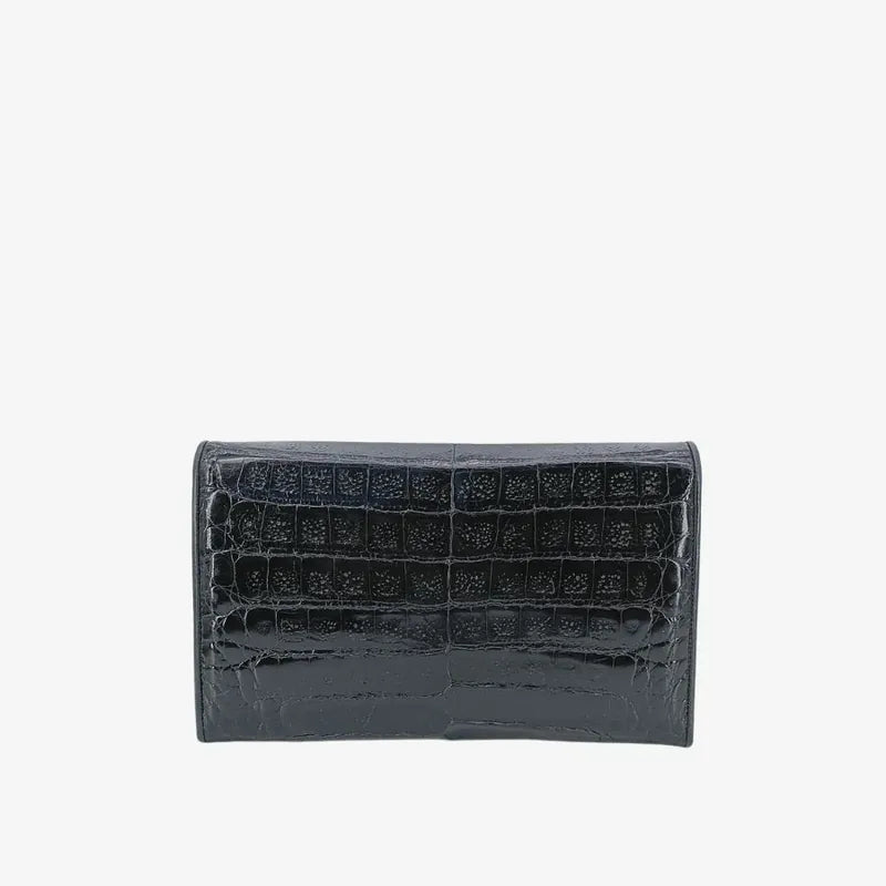 jt298-chanel-vintage-black-crocodile-skin-flap-bag
