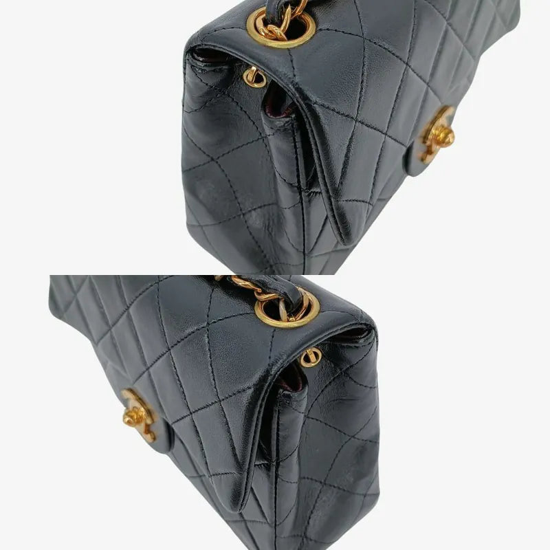 rb179-chanel-vintage-black-lambskin-17cm-mini-square-flap-bag