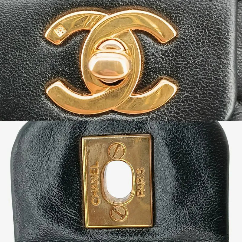 c508-chanel-vintage-black-lambskin-27cm-classic-flap-bag