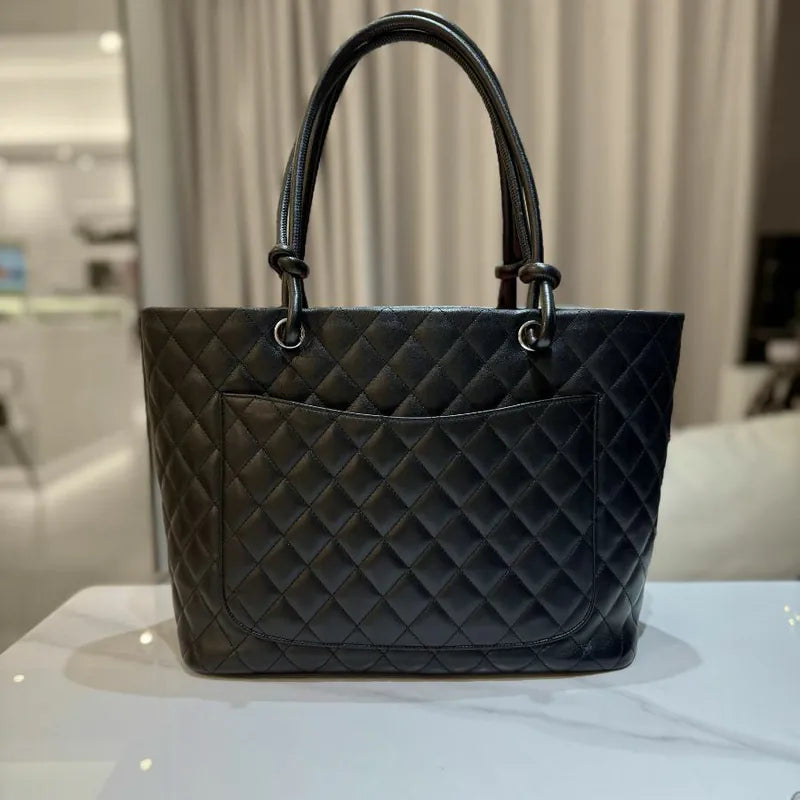 rc853-chanel-vintage-black-calfskin-cambon-tote-bag