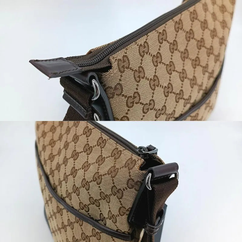 js894-gucci-brown-canvas-bag