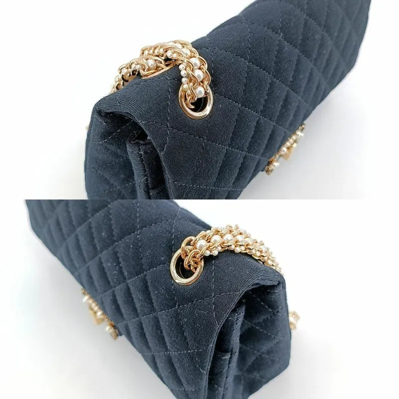 c385-chanel-vintage-black-cotton-255-rhinestone-flap-bag