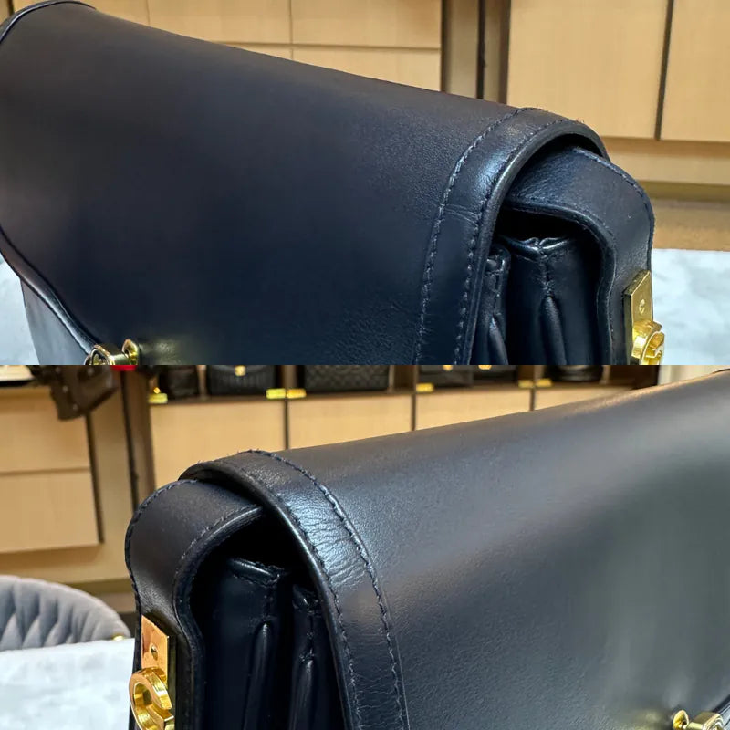 jw815-gucci-vintage-navy-leather-shoulder-bag